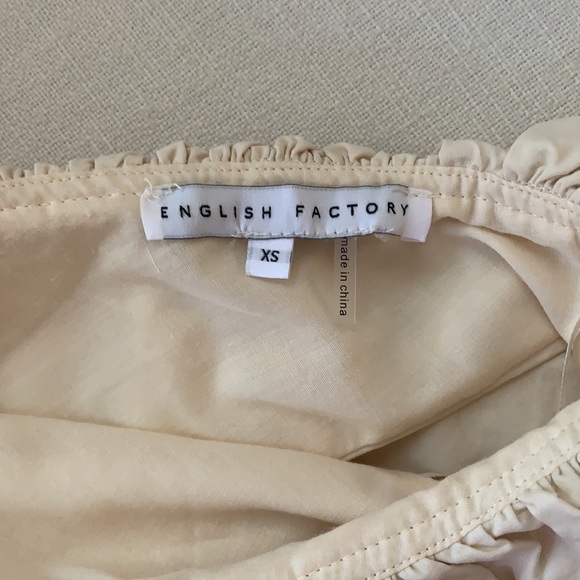 English Factory -Ruffle V-Neck Midi Dress XS - Picture 12 of 12